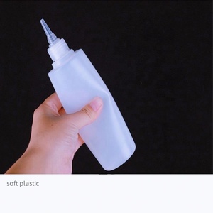 High Quality 120ml Soft Squeeze Bottle Glue <b>Plastic</b> Soft Squeeze Long Spout Bottle With Screw <b>Cap</b> - Product Image 4