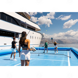 Terrain <span class=keywords><strong>de</strong></span> pickleball gonflable flottant en PVC, design populaire 2026, pour sports nautiques et jeux en <span class=keywords><strong>mer</strong></span> - Product Image 4