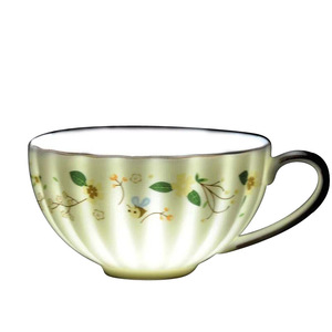 Nordic Pastoral Style Coffee <b>Cup</b> and Saucer suit Afternoon Tea British Style <b>Small</b> Fresh Household Scented Tea Ceramic <b>Cup</b> - Product Image 5