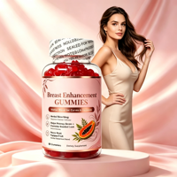 Gummies d'augmentation mammaire saveur assortie framboise et pastèque originale