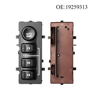 19259313 Nouveau commutateur de sélection de réglage de l'entraînement en plastique pour les modèles Chevrolet Silverado 2003-2007 Fabrication directe - Product Image 1