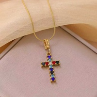 Collier pendentif carré géométrique rétro Huibao en acrylique noir, chaîne serpent en acier inoxydable, accessoires de mode pour femmes, vente en gros