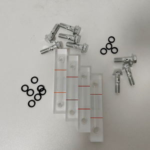 Jauge de niveau d'huile Mengma YJ-085 pour pièces de compresseur industriel - Vis et joints offerts - Product Image 6