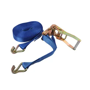 heavy duty locking tie down strap cargo lashing ratchet packing strap cargo belt lashing strap