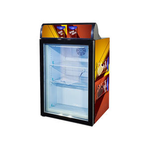 Congelador Vertical <span class=keywords><strong>MINI</strong></span> Meisda SD98B de 98L con Puerta de Vidrio y Compresor de Sobremesa Comercial con Caja de Luz - Product Image 4