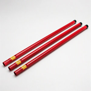 Perche télescopique en PRV pour test <span class=keywords><strong>de</strong></span> détecteur <span class=keywords><strong>de</strong></span> fumée, sans échelle, pour maintenance incendie, autocollants personnalisés disponibles - Product Image 1