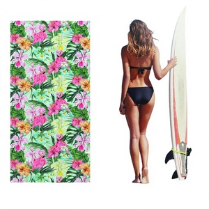 Hot Selling Disposable Eco-friendly Quick Dry Sport Gym <b>Microfiber</b> Sand Free <b>Beach</b> <b>Towel</b> with logo Custom Printed - Product Image 2