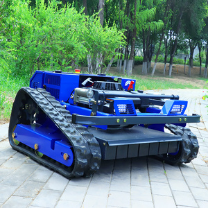 European Spot Remote Control Lawn <b>Mower</b> Save Manpower, One Unit Replace Multiple Manual Workers for Weeding - Product Image 5