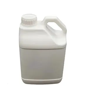 गर्म बिक्री आकार के सभी प्रकार एचडीपीई 1L 2L 4L 5L 10L प्लास्टिक जेरी कर सकते हैं बोतल टोपी के साथ शराब के लिए रासायनिक