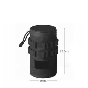 Sac de rangement pour tasses à eau en nylon pour le camping en plein air, pochette d'organisation durable pour tasses tactiques, bouteille d'eau de voyage - Product Image 5