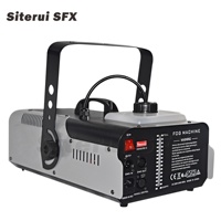 Machine à fumée SITERUI SFX en promotion, 1500W, machine à brouillard, contrôle DMX filaire + télécommande sans fil, CE ROHS pour spectacle et événement