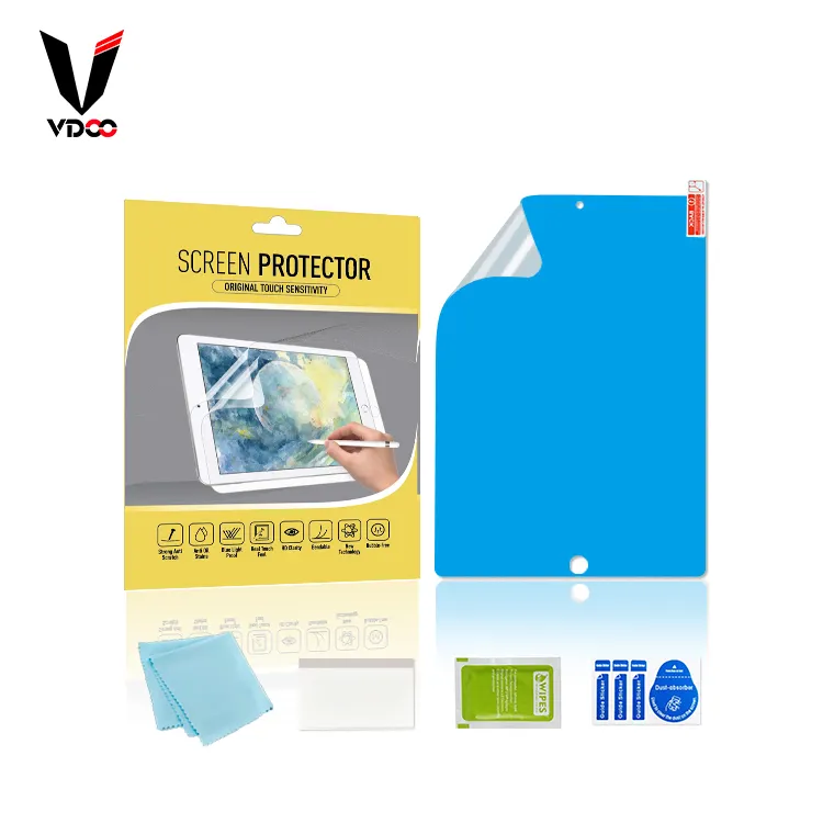 Protector de pantalla de película de textura de sensación de papel mate de alto rendimiento para proveedor de película protectora iPad Pro 11