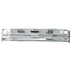 Geling Truck Body Spare Parts Aftermarket Accessories Chrome Front Bumper For ISUZU 600P 100P NPR NQR N-SERIES