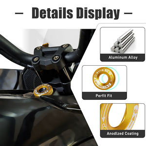 Cubierta Protectora <span class=keywords><strong>de</strong></span> Aluminio Dorado para la Llave <span class=keywords><strong>de</strong></span> Encendido, para Can-Am Spyder <span class=keywords><strong>Serie</strong></span> F3, Accesorios para Motocicleta - Product Image 3