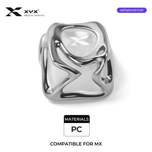 <strong>XVX</strong> Personality Custom <strong>Keycaps</strong> - Single Matte Translucent Metal Texture Gaming Mechanical Keyboard <strong>Keycaps</strong> for Gamer Gift - Product Image 3