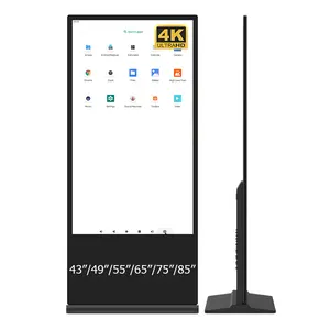 Siêu 4K 43/49/55/65/75/85 inch cảm ứng dọc màn hình LCD cảm ứng thiết bị rk3568 tầng thường vụ tất cả-trong-một Máy hiển thị