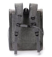 Vietnam Umweltfreundlicher Polyester Tiermuster Haustier-Rucksack-Träger mit Reißverschluss für Katzen Hunde Kleintiere 10kg Kapazität