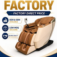 Fauteuil de massage Taijixiang Chine 4D corps entier avec airbags, zéro gravité, chauffage et rail SL pour usage domestique, massage profond