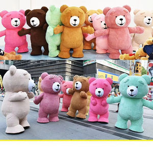 <span class=keywords><strong>Ours</strong></span> en peluche mascotte Costume gonflable en peluche drôle <span class=keywords><strong>ours</strong></span> poupée vêtements coloré Anime dessin animé <span class=keywords><strong>ours</strong></span> Cosplay habiller combinaisons - Product Image 2