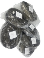 Gaine tressée résistante aux hautes températures |   Tuyau d'isolation thermique en fibre de verre et fibre de basalte sans halogène pour la protection des câbles