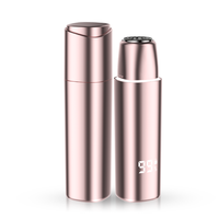 Épilateur facial pour femmes, rasoir électrique indolore pour le visage, mini-épilateur pour le dessus des lèvres et le menton, portable et idéal pour les voyages