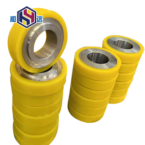 Heavy Duty Steel Polyurethane Industrial Guide Wheel Polyurethane <strong>Feeding</strong> <strong>Roller</strong> Wheel for Industrial Use - Product Image 6