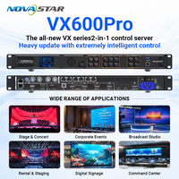 Новый универсальный контроллер Novastar VX600 Pro для полноцветных LED-экранов, мультимедийный видеоплеер, высокая яркость 3000 кд, 3840 Гц