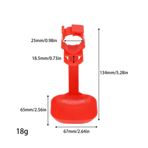 Poulet en plastique eau potable tasse suspendue tasse à boire pour poulailler - Product Image 2