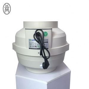 Ventilateur de Ventilation silencieux en <span class=keywords><strong>PVC</strong></span> <span class=keywords><strong>lame</strong></span> en plastique 120v/220v AC ventilateur de Tube de centrifugeuse d'échappement pour conduit de <span class=keywords><strong>plafond</strong></span> de Construction de ferme à domicile - Product Image 2