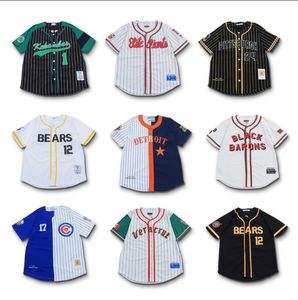 カスタム野球ジャージMLLアメリカン野球刺繍ステッチロゴシャツプラスサイズスポーツユニフォーム用 - Product Image 6