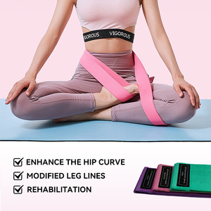 Fasce Elastiche di Resistenza per Fianchi Antiscivolo Regolabili all'Ingrosso per Allenamento di Forza - Product Image 1