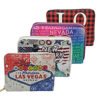 Dompet Koin Sublimasi Dompet Suvenir Pengait Kecil Kustom