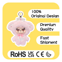 En stock : Boîte mystère Ours en peluche Kawaii, adorable poupée en peluche, porte-clés, pendentif de sac à dos tendance, jouet surprise de collection, cadeau