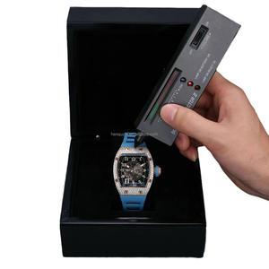 Reloj Mecánico Automático de Acero Inoxidable de Lujo Unisex FIFE de 42 mm con Esfera de Cristal de Zafiro y Elegante Diamante Moissanite VVS - Product Image 6