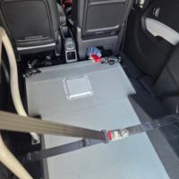 Nouveau système de retenue pour fauteuil roulant Tengyun RS3A pour la rénovation/amélioration, utilisation universelle sur les bus et les fourgonnettes, verrou de sécurité (garantie 3 ans)