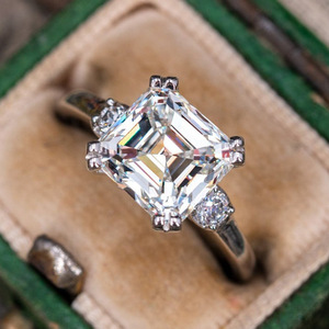 Anello vintage alla moda con zirconi e diamanti simulati da donna, adatto per dita corte, gioielli da dito - Product Image 6