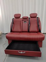 Nuevo Modelo 2024, Sofá Cama Multifuncional con Pantalla Táctil Inteligente, Cajón, Personalizable, Asiento de Coche de Cuero de Aviación