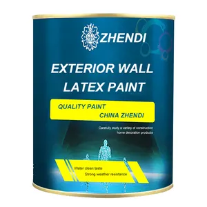 Tùy chỉnh nước dựa trên không thấm nước nội thất bên ngoài kết cấu tường xây dựng sơn tường nhũ tương sơn latex