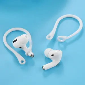 Fabrieksleverancier Lage Prijs Anti Verloren Lucht Pods Accessoires Tpu Oorhaken Oortelefoon Oorhaak Voor Airpods Pro 1 <span class=keywords><strong>2</strong></span> <span class=keywords><strong>3</strong></span> 4 - Product Image 1