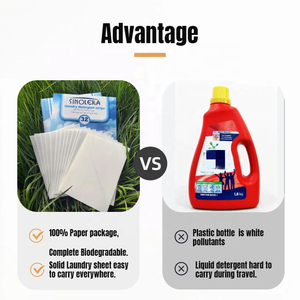 <span class=keywords><strong>Lessive</strong></span> personnalisée écologique biodégradable sans PVA, pour linge frais, hypoallergénique, faible mousse, protection des couleurs, haute efficacité - Product Image 5