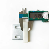 Glissière de porte d'ascenseur L=65MM H=53MM W=15.5MM Pièces de rechange pour ascenseur