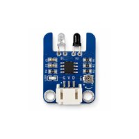 Modul Sensor Reflektif Inframerah Zetok IRS01 untuk Kit Pemula Komponen Elektronik Penghindar Rintangan Inframerah