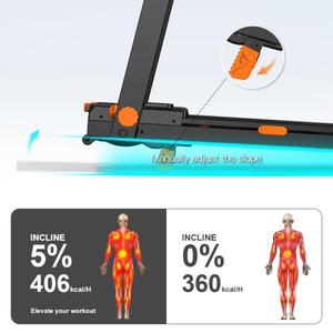 Ciapo 10400 Folding Smart Machine Fitness Equipment LCD Screen Heart Rate Steel Black Handheld - Product Image 2