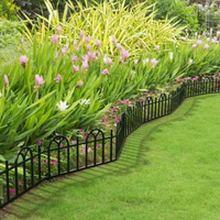 Barrière de jardin Clôture de barrière de chien de style personnalisé Protégez vos plantes Barrière extérieure pour animaux Panneau de clôture