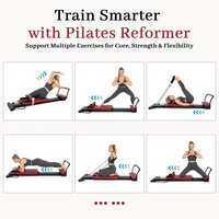 Nouvelle machine de Pilates Reformer en ABS pour la maison, idéale pour les débutants, équipement d'entraînement complet du corps