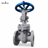 Vanne à opercule en acier au carbone moulé WCB, classe ANSI 150, ASME B16.34, à tige non élévatrice (NRS), à opercule souple, 1/2 à 2 pouces, pour eau