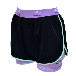 Pantalones Cortos Acolchados Bumsaver para Patinaje sobre Ruedas, Patinaje en Línea/Patinaje, para Mujeres y Niñas, Pantalones Cortos Acolchados de Compresión - Product Image 1