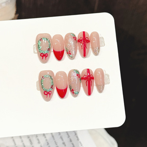 Diseño 2001-2100 Colección Lujo Y2K Prensa hecha a mano en las <span class=keywords><strong>uñas</strong></span> Espejo Polvo Nail Art <span class=keywords><strong>Uñas</strong></span> postizas acrílicas <span class=keywords><strong>de</strong></span> alta calidad personalizadas - Product Image 6