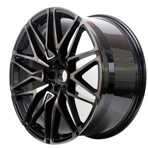 ล้ออลูมิเนียม6061-T6ปลอมแปลง<span class=keywords><strong>21</strong></span> 22นิ้วสำหรับ X6M X5M M8 BMW G07 G05 818ม. ขอบสีดำเจ็ท5x112 - Product Image 2