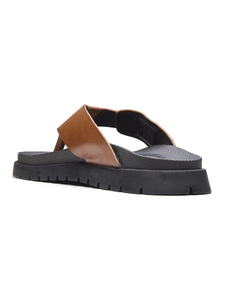Sandalias de Piel de Oveja Importada con Acabado de Piel Crustada, Cómodas, de Punta Abierta, Fáciles de Poner, Ligeras, Calzado Casual - Product Image 5